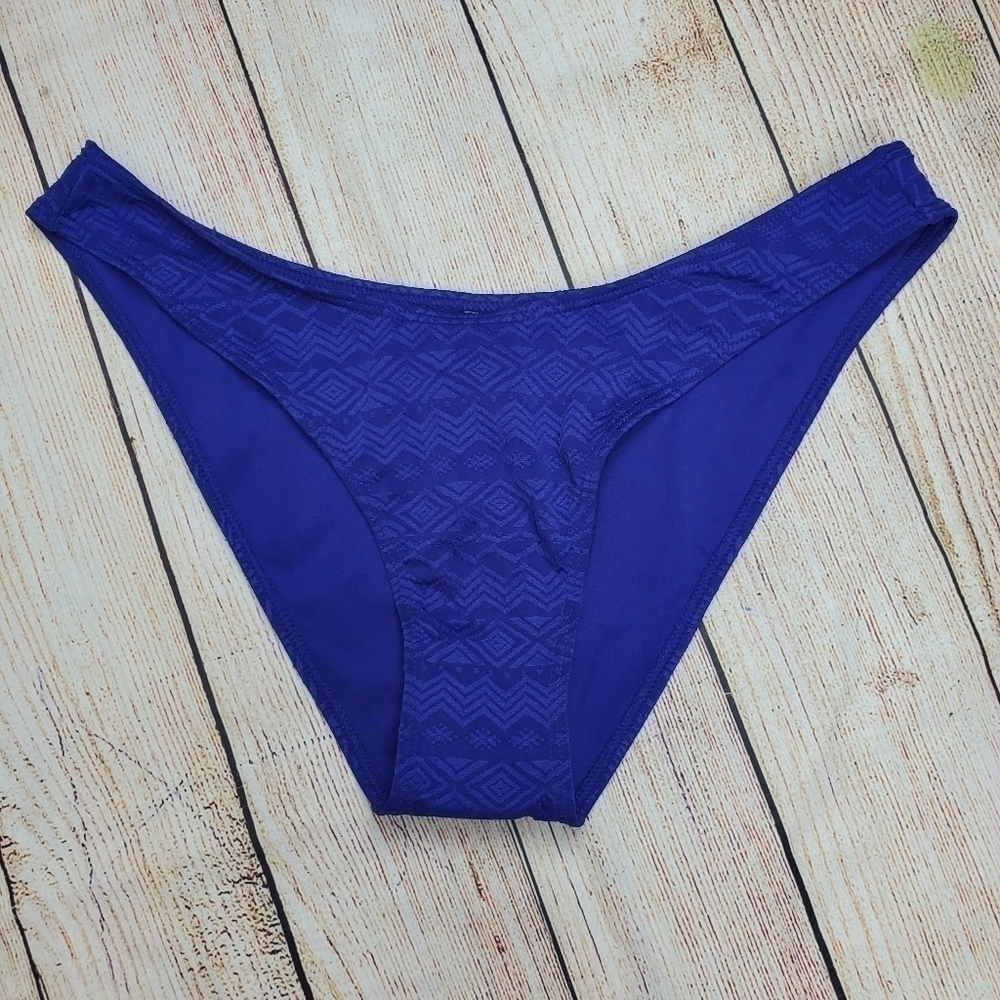 XHILARATION‎ Swimwear Bikini Bottom Blue